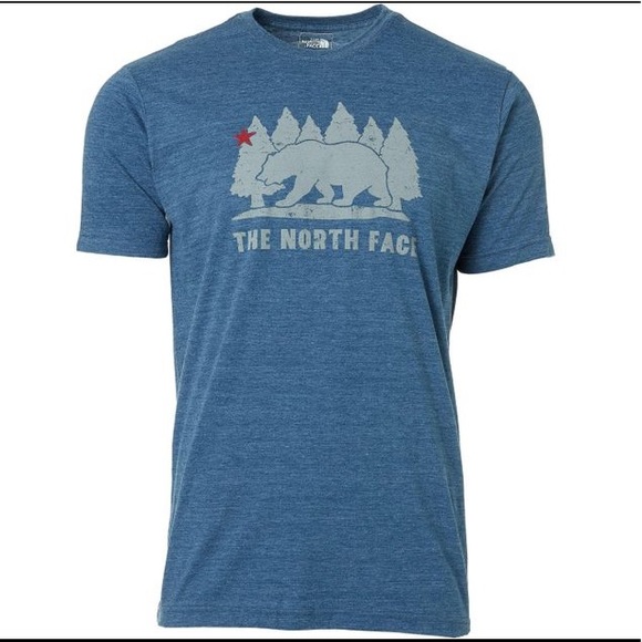 The North Face Other - The North Face Men's Blue Cali Bear T-shirt